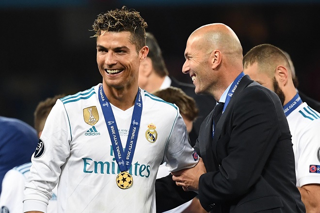 Ronaldo và Zidane tại Real Madrid