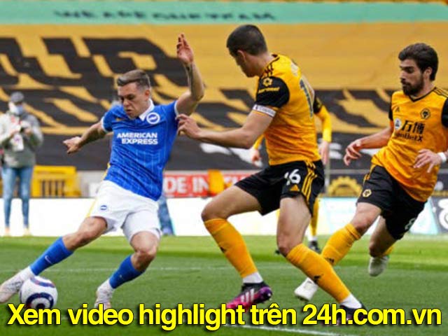 Bóng đá - Video Wolverhampton - Brighton: Người hùng hóa "tội đồ", vỡ òa ngược dòng phút 90