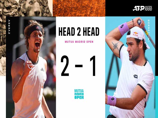 Thể thao - Nhận định chung kết Madrid Open: Zverev phong độ đỉnh cao, Berrettini mơ gây sốc