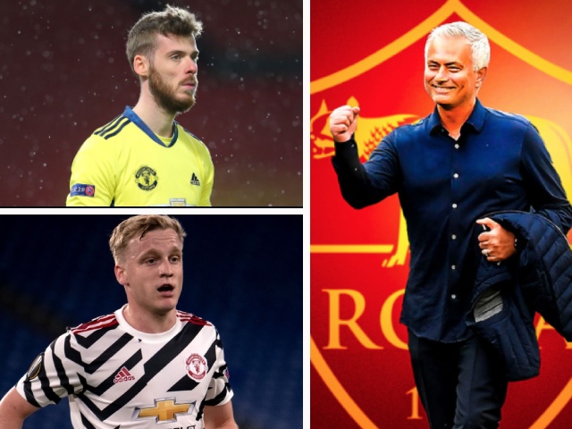 Bóng đá - Mourinho ủ mưu "MU hóa" Roma, dụ De Gea và Van De Beek về thống trị Serie A