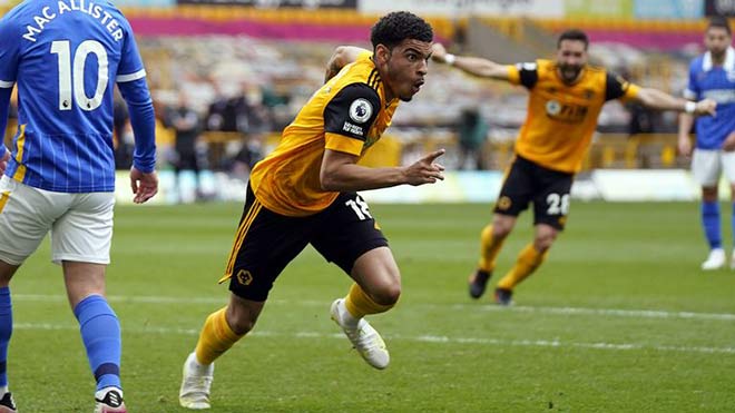 Video Wolverhampton - Brighton: Người hùng hóa "tội đồ", vỡ òa ngược dòng phút 90 - 3