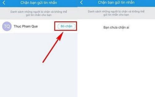 Hướng dẫn bỏ chặn tin nhắn Zalo chỉ bằng một click - 3