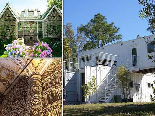 Du lịch - 7 ngôi nhà kỳ dị nhất thế giới, muốn có cảm giác mạnh bạn hãy ở qua đêm