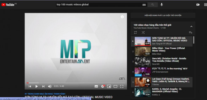 Vượt qua những tên tuổi lớn thế giới, Sơn Tùng lại khiến Sky tự hào vì thành tích đáng nể này.