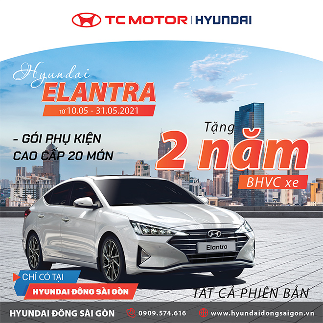 Hyundai Đông Sài Gòn KMBH Tháng 05: giảm giá 100 triệu, tặng 50% trước bạ, bảo hiểm vật chất xe - 5