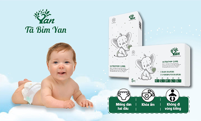 Mẹ bỉm đánh giá về Yan - tã bỉm dành cho bé - 1