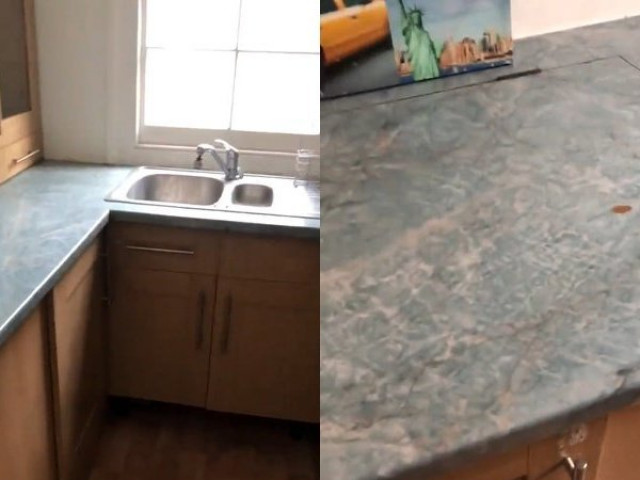 Bạn trẻ - Cuộc sống - Đến xem căn nhà sắp mua, anh chàng lạnh gáy khi thấy bí mật ở tủ bếp