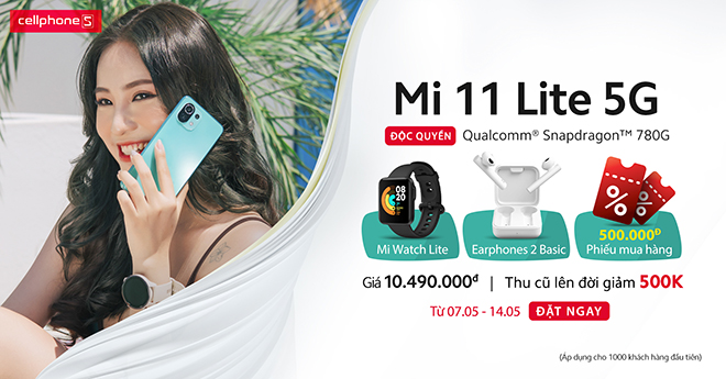 Mi 11 Lite 5G, chiếc điện thoại hấp dẫn nhất mùa hè 2021 - 5