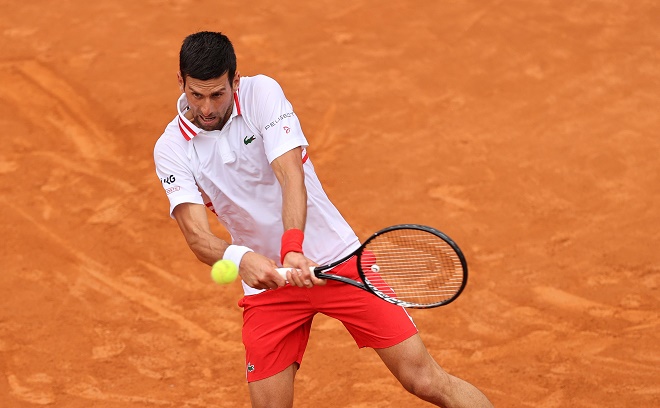 Djokovic ghi tên mình vào vòng 3 Rome Masters