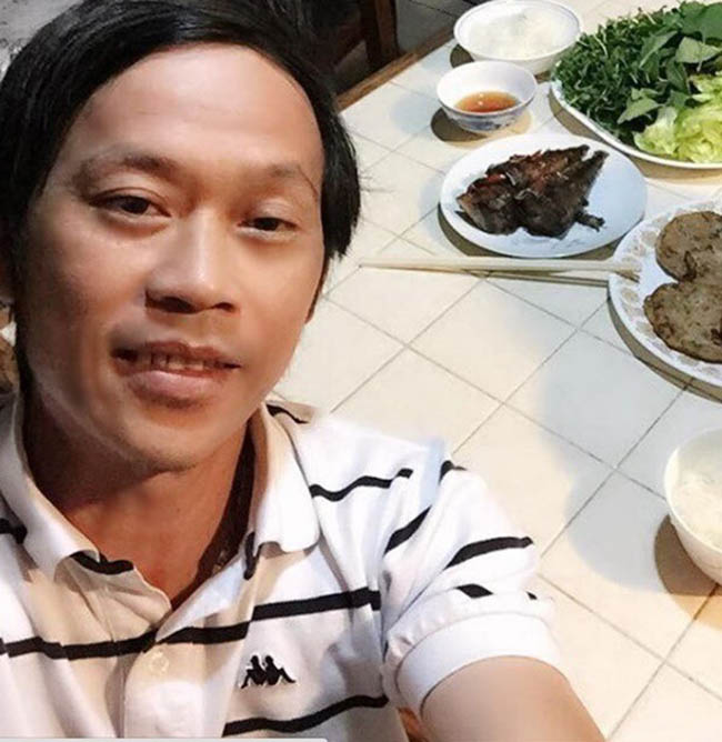 Cá khô, rau luộc... là những món ăn được Hoài Linh yêu thích.