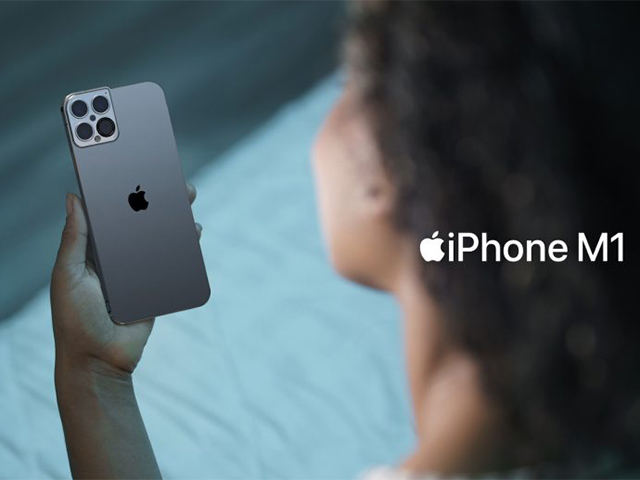 Thời trang Hi-tech - Hình dung iPhone M1 với “tai thỏ” lạ khiến iFan mắt tròn mắt dẹt