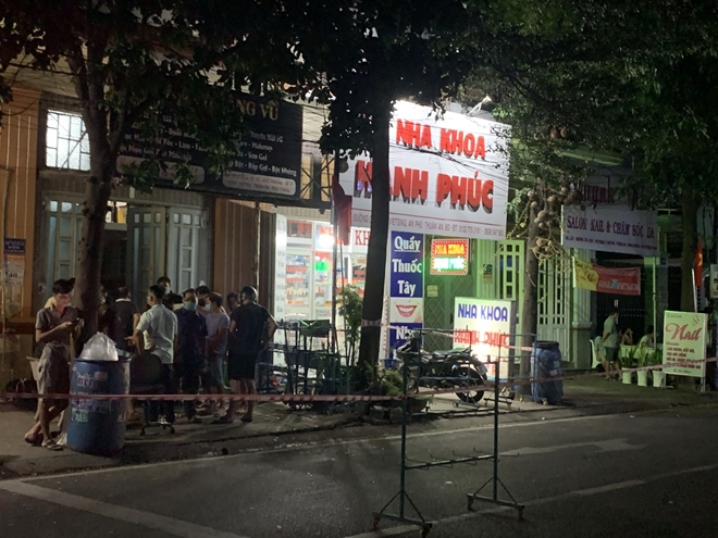 Hiện trường vụ án.