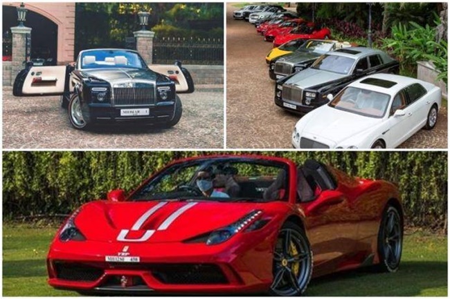 Bên cạnh khối bất động sản thì  Adar Poonawalla còn có một bộ sưu tập xe đắt tiền gồm các mẫu như Ferrari 360, Porsche Cayenne và Rolls-Royce Phantom.
