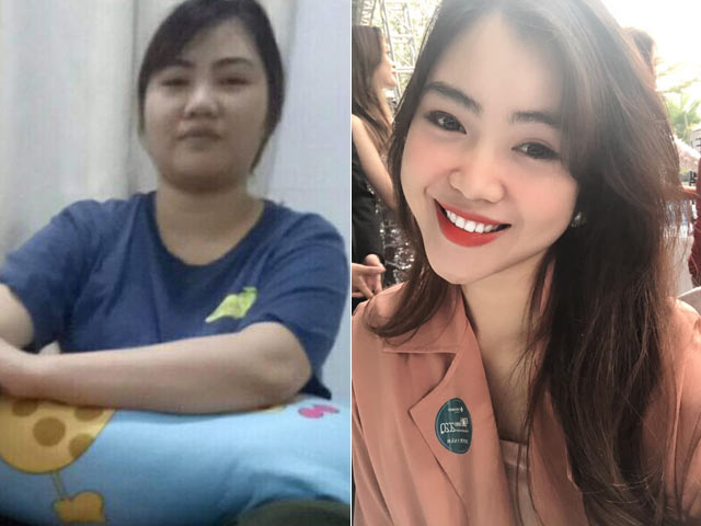 Bạn trẻ - Cuộc sống - “Đánh bay” 30kg mỡ, cô gái Thanh Hóa xinh đẹp chẳng kém hot girl