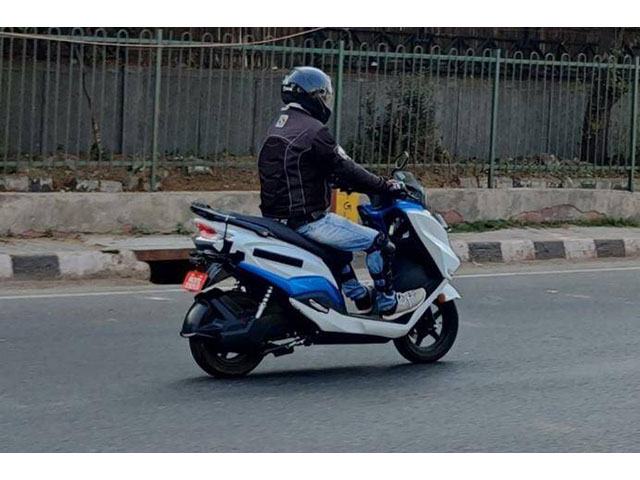 Xe máy - Xe đạp - Lộ hình ảnh xe ga điện xịn xò nhà Suzuki