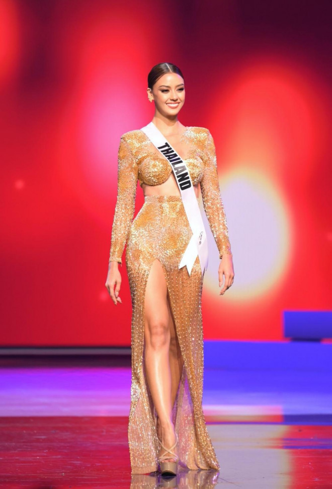 Top 15 thí sinh mặc trang phục dạ hội đẹp nhất Bán kết Miss Universe, Thái Lan dẫn đầu - 1