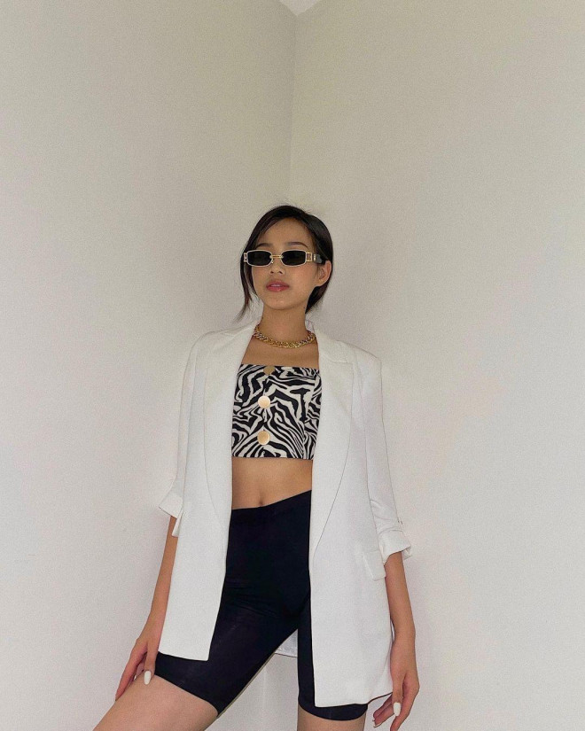 Hoa hậu Đỗ Thị Hà đổi style ăn mặc khác hẳn mọi khi, netizen khen quá “bắt trend” mùa Hè - 1