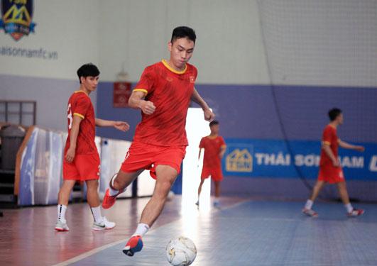 Tuyển futsal Việt Nam quyết đánh bại Lebanon - 1