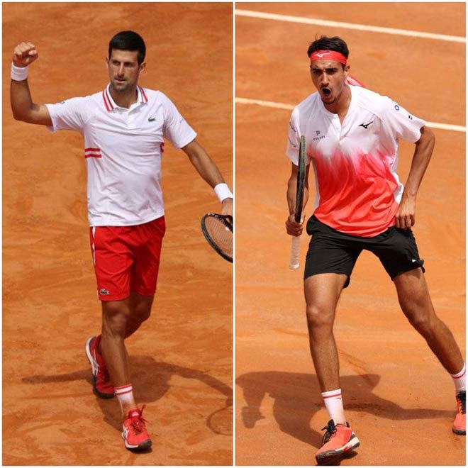 Djokovic từng thua Sonego ở tứ kết giải Vienna Open năm ngoái