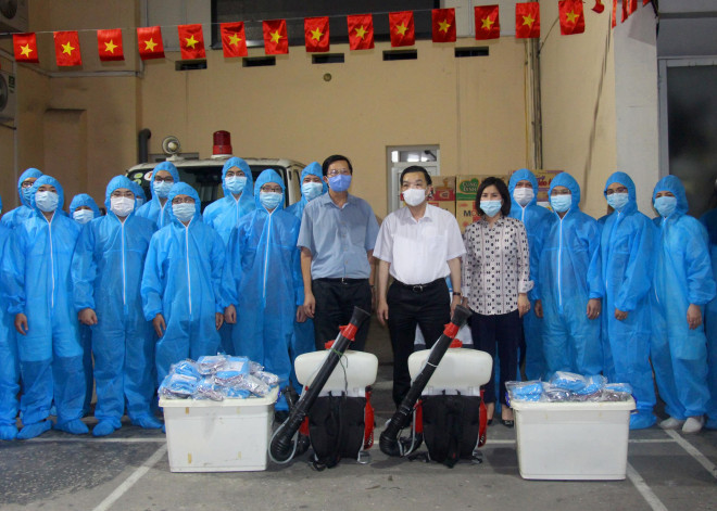 “Đội đặc nhiệm” Thủ đô gồm 20 y, bác sĩ, nhân viên y tế tiêu biểu, ưu tú tại Hà Nội