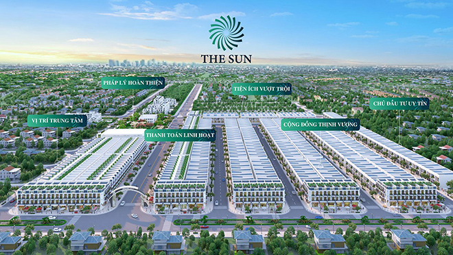 The Sun – phân khu đẹp nhất dự án Dream City đang thu hút sự quan tâm của giới đầu tư