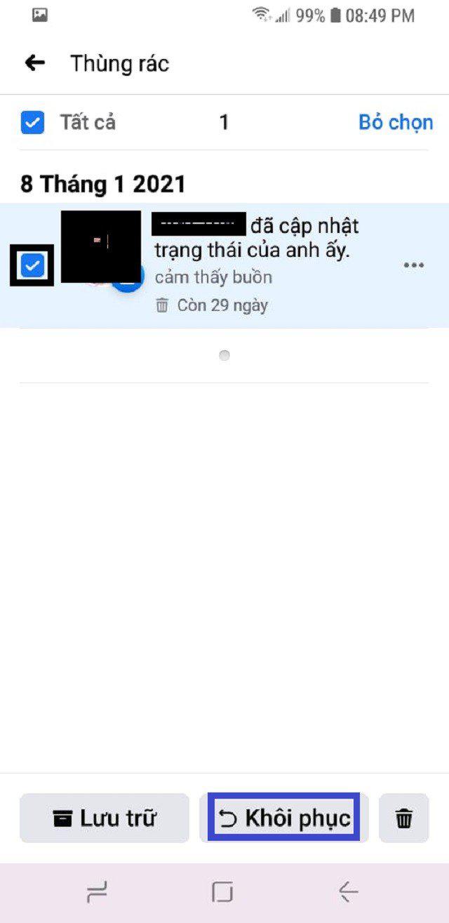 Mẹo khôi phục bài viết đã xóa trên Facebook siêu đơn giản - 4