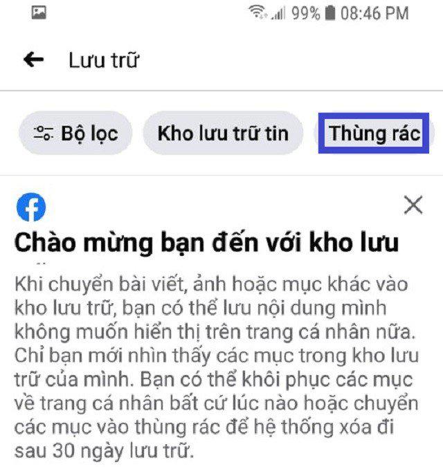 Mẹo khôi phục bài viết đã xóa trên Facebook siêu đơn giản - 3