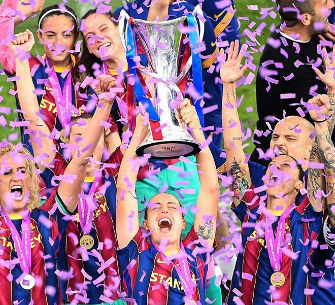 Barcelona nữ vô địch Champions League lần đầu trong lịch sử và ghi tới 161 bàn thắng ở mọi đấu trường