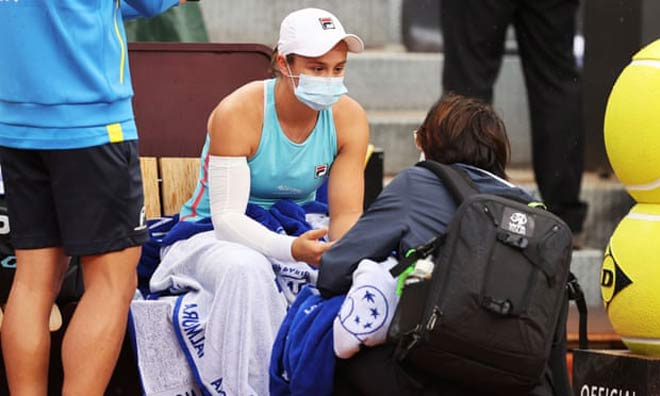Ashleigh Barty có nguy cơ lỡ hẹn Roland Garros 2021