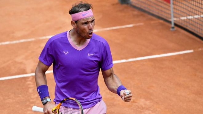 Nadal đánh bại Djokovic để lần thứ 10 đăng quang Rome Masters
