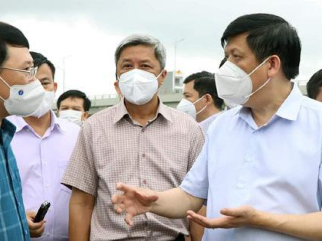 Sức khỏe đời sống - Tình hình Bắc Giang rất nóng, Bộ trưởng Bộ Y tế về làm việc, đề nghị Việt Yên phải phong toả