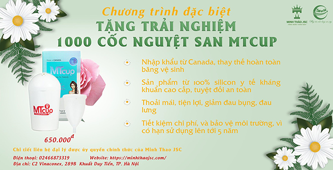 Những ưu việt của cốc nguyệt san MTcup