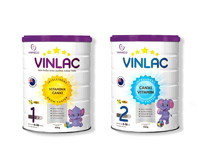 Vinlac là thương hiệu sản phẩm dinh dưỡng cho trẻ em thuộc Công ty cổ phần Vinameco