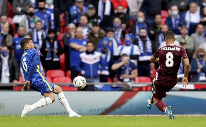 Siêu phẩm của Tielemans giúp Leicester đánh bại Chelsea ở chung kết FA Cup