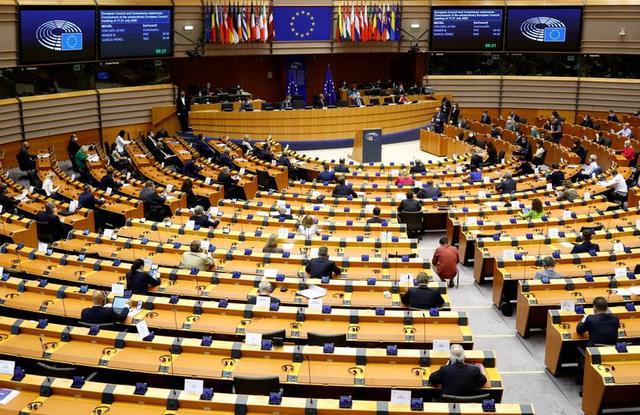 Nghị viện châu Âu dự kiến ​​thông qua kiến ​​nghị thúc đẩy chính thức đóng băng thỏa thuận đầu tư của EU với Trung Quốc. Ảnh: Reuters