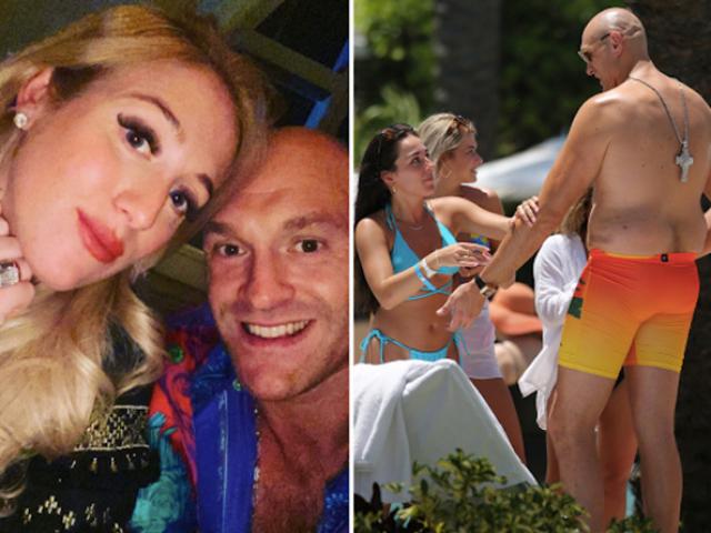 Thể thao - Tyson Fury được chân dài "à ơi", vợ bầu điên tiết đặt máy bay tới ngay