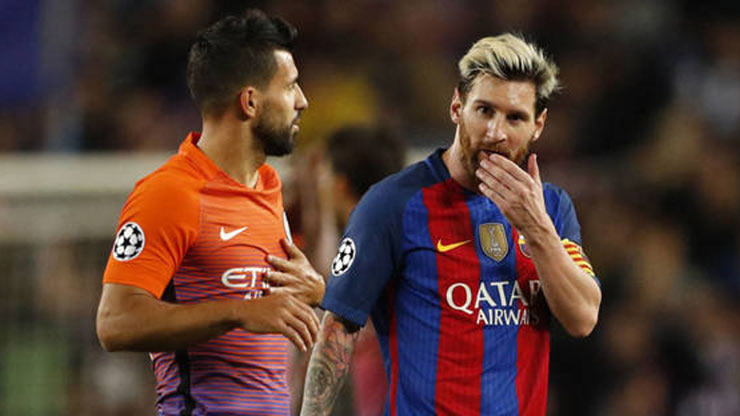 Messi và Aguero sắp đá cặp với nhau ở Barcelona