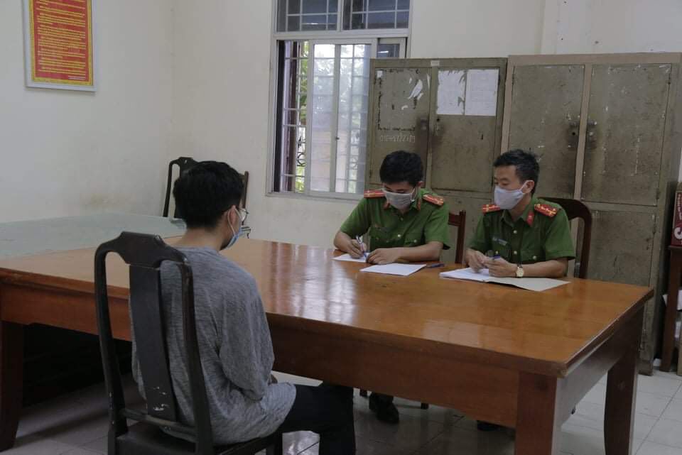 Ngô Văn Thắng bị bắt giữ vào tối 18/5.