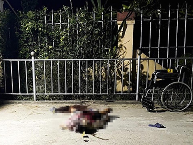 Pháp luật - Ngồi xe lăn hóng mát, người đàn ông tàn tật bị kẻ tâm thầm chém tử vong