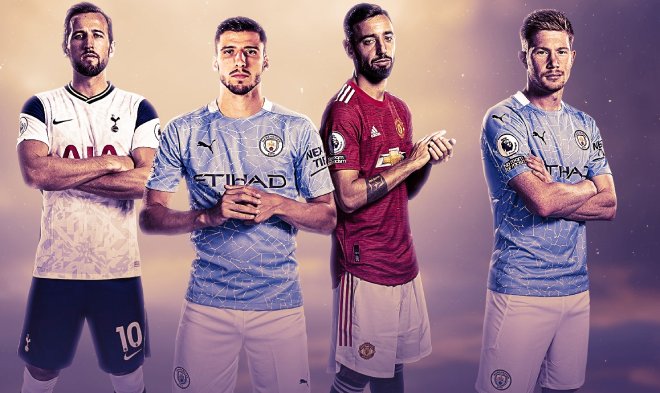 SAO Man City lập kỳ tích, vượt Fernandes - Harry Kane hay nhất Ngoại hạng Anh - 3