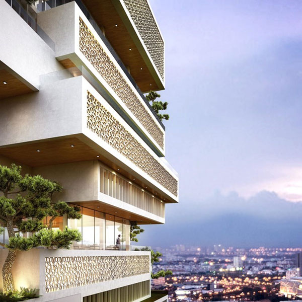 Cảm hứng thiết kế toà nhà Alpha đến từ những cuốn sách đặt chồng lên nhau – hình ảnh đại diện cho tri thức.