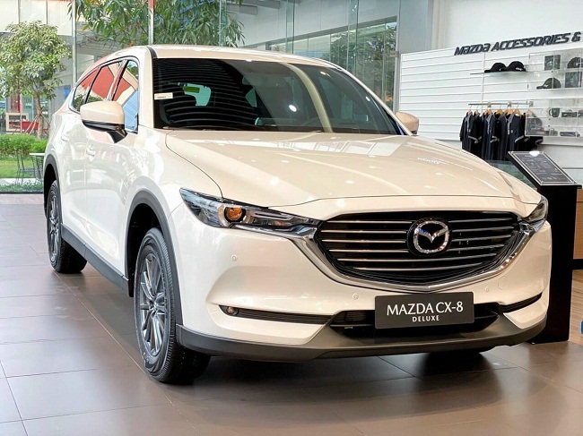 Mẫu Mazda CX-8 Deluxe đang có tổng ưu đãi lên tới 160 triệu đồng