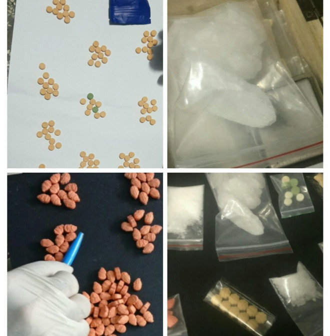 Tang vật công an thu giữ