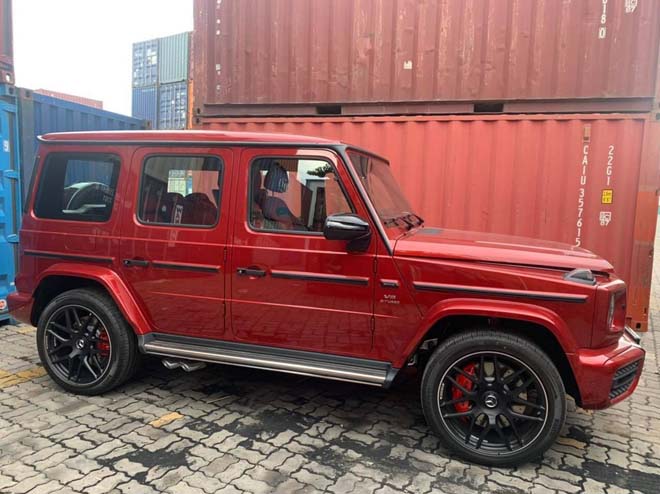 "Khui thùng" Mercedes-AMG G63 vừa về nước với ngoại thất màu đỏ nổi bật - 4