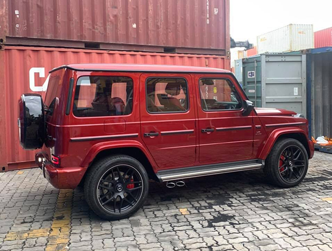 "Khui thùng" Mercedes-AMG G63 vừa về nước với ngoại thất màu đỏ nổi bật - 12