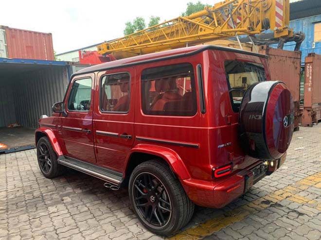 "Khui thùng" Mercedes-AMG G63 vừa về nước với ngoại thất màu đỏ nổi bật - 5