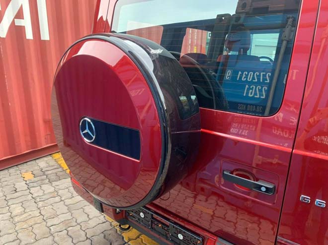 "Khui thùng" Mercedes-AMG G63 vừa về nước với ngoại thất màu đỏ nổi bật - 6