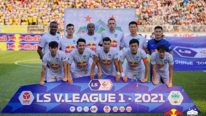 HAGL đứng thứ 3 V-League 2021 về tổng giá trị cầu thủ