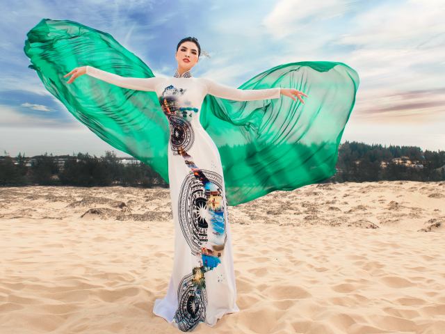 Bộ ảnh áo dài "Cuối cùng" của NTK Nhật Dũng