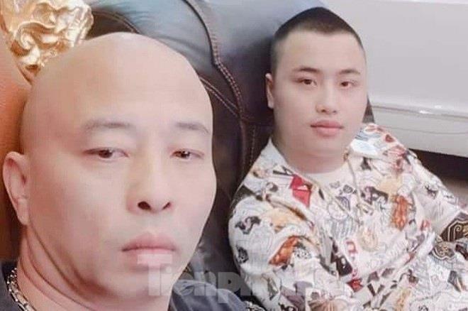 Đường "Nhuệ" và con nuôi là "Tiến "trắng" vừa bị khởi tố vì tội xâm phạm chỗ ở - Ảnh: Hoàng Long